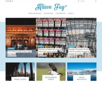 Alisonfay.com(Alison Fay) Screenshot