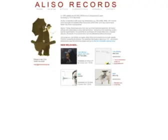 Alisorecords.de(Index) Screenshot