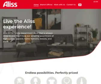 Aliss.com(La mejor tienda por departamento en Panamá) Screenshot