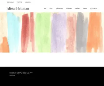 Alissahattman.com(Alissa Hattman) Screenshot