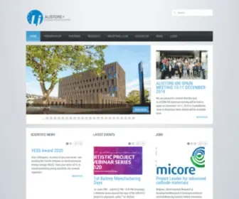 AliStore.eu(European network working in the field of battery and Energy storage) Screenshot