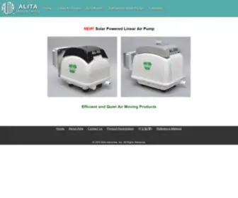 Alita.com(ALITA Linear Air Pump) Screenshot