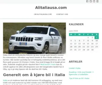 Alitaliausa.com(Airline) Screenshot