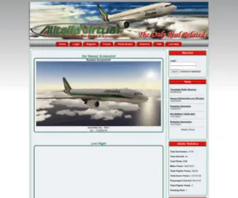 Alitaliavirtual.com(Alitalia Virtual) Screenshot