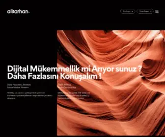 Alitarhan.com.tr(Ali TARHAN Creative Agency) Screenshot