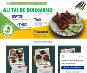 Alitasdedino.com(Alitas de Dinosaurio) Screenshot