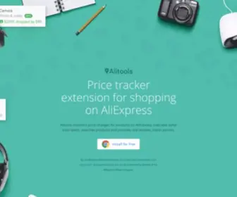 Alitools.io(Aliexpress price tracker extension) Screenshot