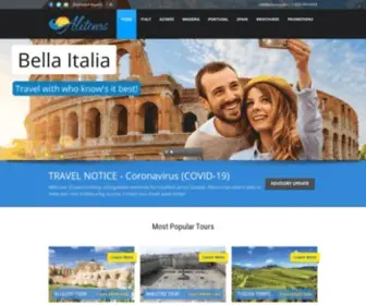 Alitours.com(Italy holiday) Screenshot