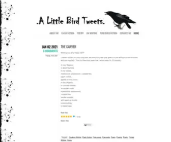 Alittlebirdtweets.com(A little bird tweets) Screenshot