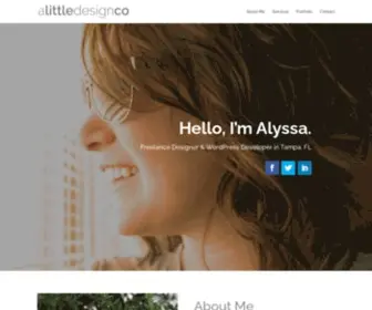 Alittledesignco.com(A Little Design Co) Screenshot