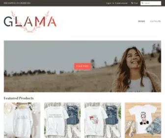 Alittleglama.com(Alittleglama) Screenshot