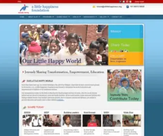Alittlehappiness.org(Joyously sharing transformation) Screenshot