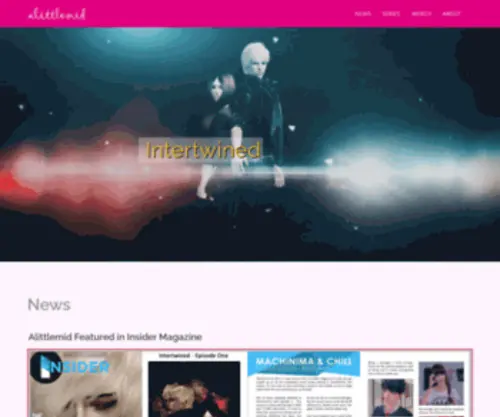 Alittlemid.com(Alittlemid productions official website) Screenshot