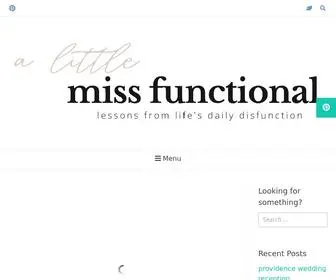 Alittlemissfunctional.com(A little) Screenshot