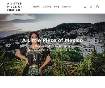 Alittlepieceofmexico.com.au(A Little Piece of Mexico) Screenshot