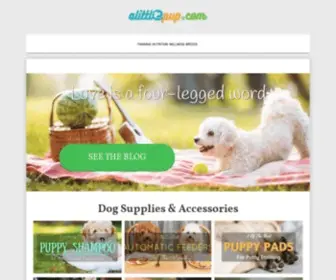 Alittlepup.com(ALittlePup) Screenshot