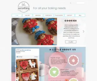 Alittlesomething.co.za(Decorated Cookies) Screenshot