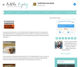 Alittletipsy.com(A Little Tipsy) Screenshot