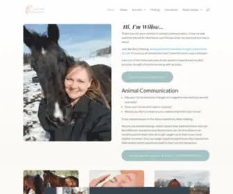 Alittletouchfromheaven.com(Animal Communication) Screenshot