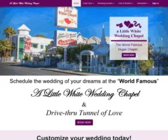 Alittlewhitechapel.com(A Little White Wedding Chapel) Screenshot