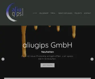 Aliugips.ch(Aliugips GmbH) Screenshot