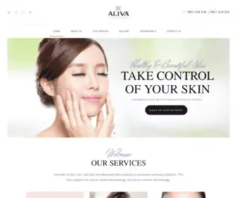 Alivaaesthetics.com(Best Skin and Hair Care Clinic in Hyderabad) Screenshot