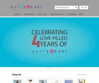 Alivekart.com(Alivekart) Screenshot