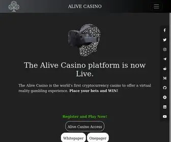 Aliveplaycasino.com((AL)) Screenshot