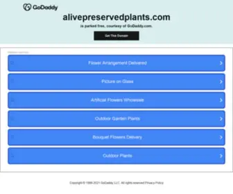 Alivepreservedplants.com(레플리카) Screenshot