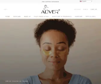 Alivermasks.com(Skincare) Screenshot