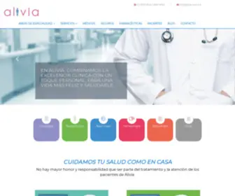 Alivia.mx(Clínica de alta especialidad) Screenshot