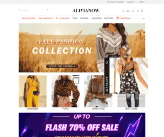 Alivianow.com(Dresses, Shoes and Accessories On Sale Today) Screenshot