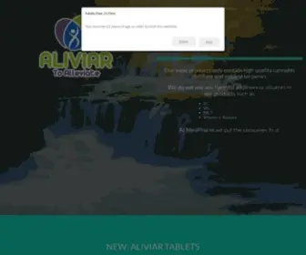 Aliviaralleviates.com(Aliviar Alleviates) Screenshot