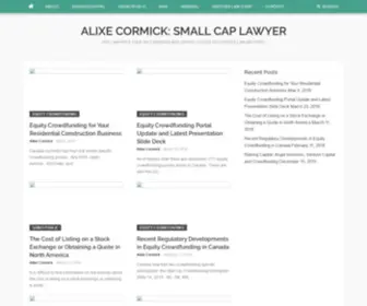 Alixecormick.com(Alixe Cormick) Screenshot