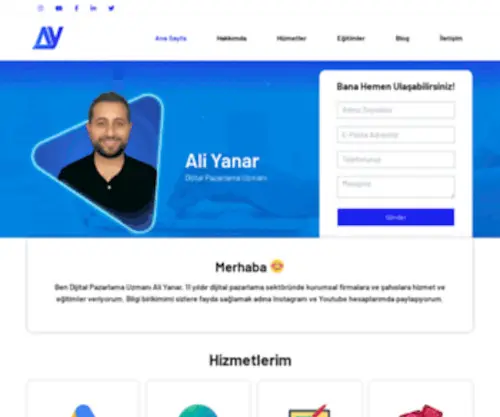 Aliyanar.com(Ali Yanar) Screenshot