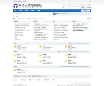 Aliyunpan1.com(阿里云盘资源论坛) Screenshot