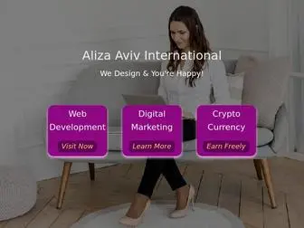 Alizaaviv.com(Aliza Aviv International) Screenshot