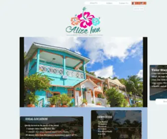 Alize-INN.info(ALIZE INN HOTEL) Screenshot