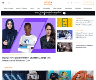 Alizila.com(Alibaba Group's Digital Newsroom) Screenshot