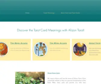 Alizontarot.com(Tarot Card Meanings) Screenshot