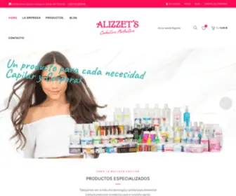 Alizzets.com(Cabellos Perfectos) Screenshot