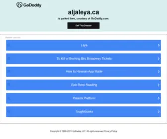 Aljaleya.ca(الجالية) Screenshot