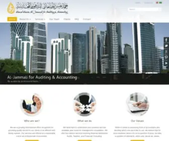 Aljammalibureau.com(Hamad Hassan Al Jamali Auditing And Accounting Bureau) Screenshot