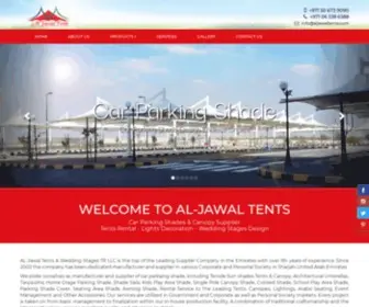 Aljawaltents.com(AL Jawal Tents Rental) Screenshot