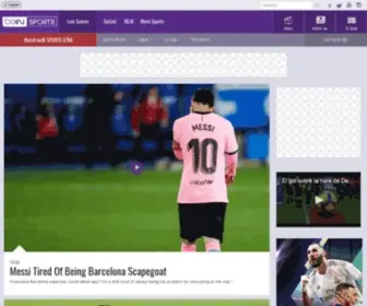 Aljazeerasport.com(BeIN SPORTS) Screenshot