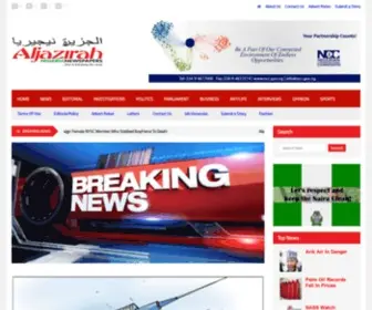 Aljazirahnews.com(Nigerian online newspaper) Screenshot