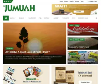 Aljumuah.com(Aljumuah Magazine) Screenshot