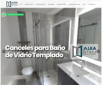Alka-Glass.com(Ventanas de aluminio queretaro) Screenshot