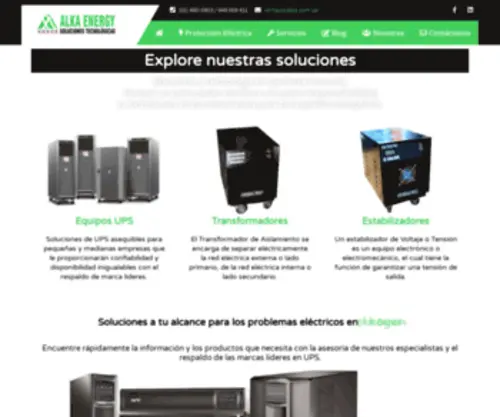 Alka.com.pe(Venta de UPS en Lima) Screenshot