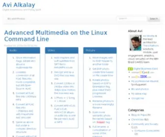 Alkalay.net(Just another WordPress site) Screenshot